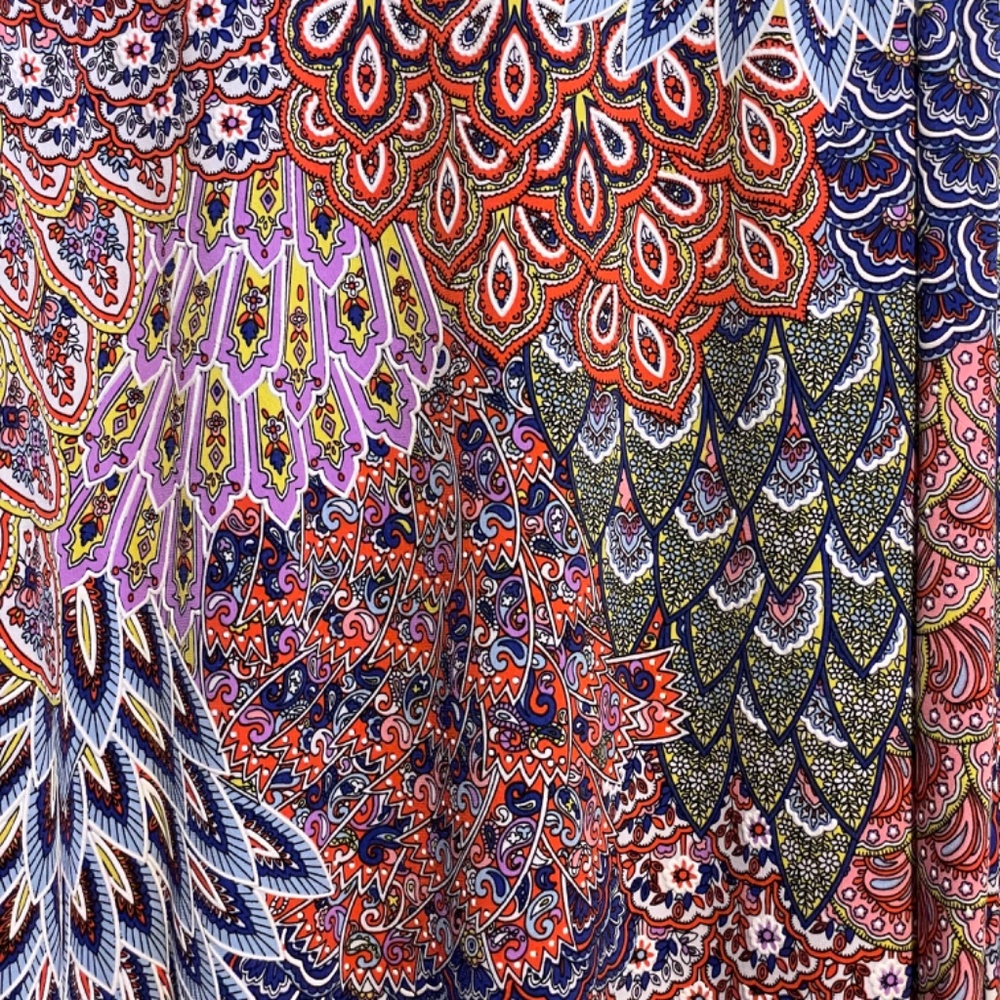 Ivy lane Dress Women Sleeveless Stretchy small S Versatile Comfort Print Pink